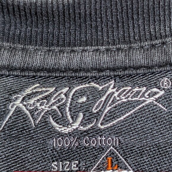 Rock Chang Skulls Reptiles and Pot Double Sided Vintage T-Shirt - Picture 6 of 7